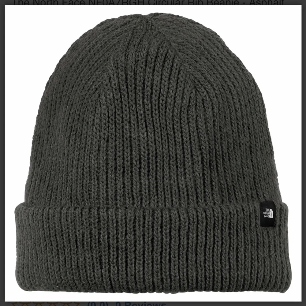 The North Face Dark Asphalt Gray Knit Beanie